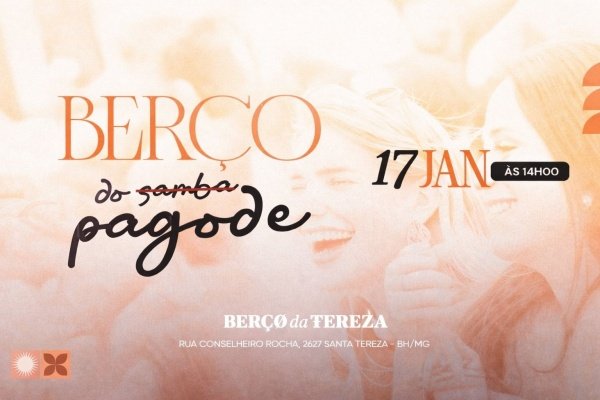 Imagem do evento BERÇO DO PAGODE