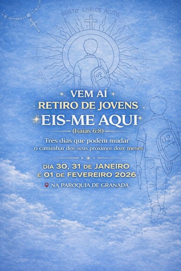 Imagem do evento Eis-me Aqui | Retiro de Jovens