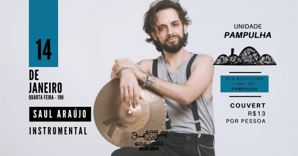 Imagem do evento Música ao vivo - Saul Araújo Instrumental