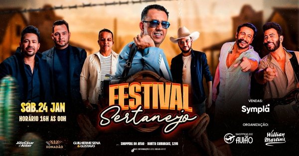 Imagem do evento FESTIVAL SERTANEJO - 24/01
