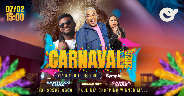 Imagem do evento CARNAVAL 2026 - GETULIOS