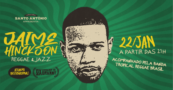 Imagem do evento Show Jaime Hinckson - Armazém Santo Antônio