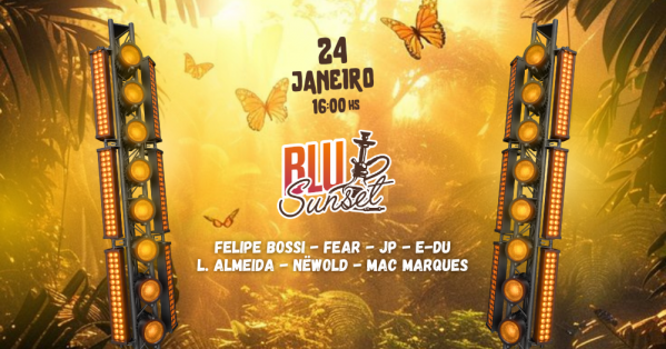Imagem do evento Blu Sunset - Space Garden Experience