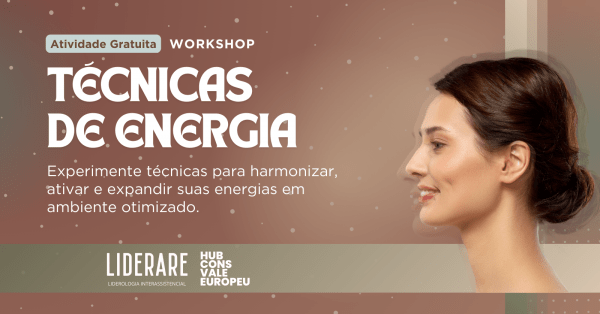 Imagem do evento Workshop Gratuito: Técnicas de Energia