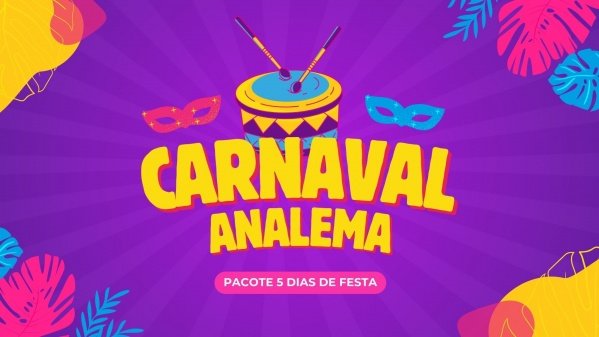 Imagem do evento CARNAVAL ANALEMA EVENTOS PACOTE 5 DIAS
