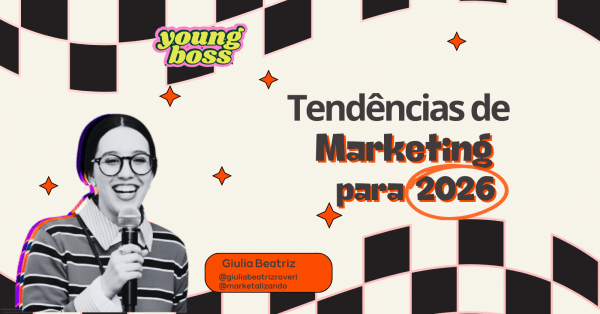 Imagem do evento Tendências de Marketing pra 2026 com Giulia Beatriz