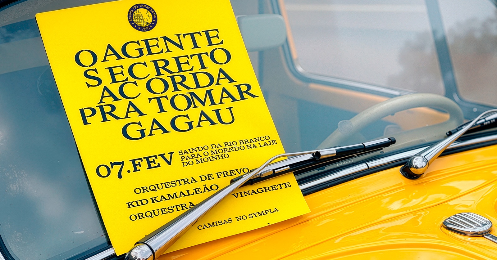 Acorda pra Tomar Gagau 2026 - Recife, PE