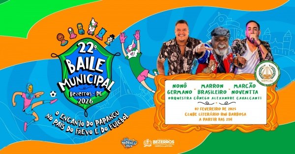 Imagem do evento 22º Baile Municipal de Bezerros