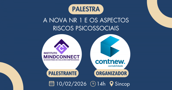 Imagem do evento A nova NR 1 e os riscos psicossociais