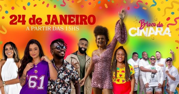Imagem do evento BLOCO DA CINARA NO VARANDA SANTÊ 24/01