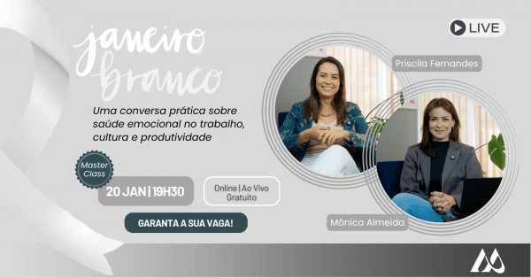 Imagem do evento Janeiro Branco | MasterClass