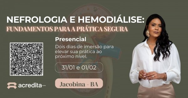 Imagem do evento Nefrologia e Hemodiálise: Fundamentos para a prática segura