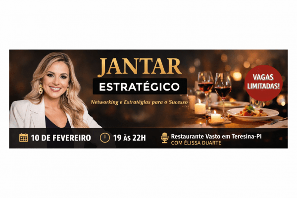 Imagem do evento Jantar de Negócios - O Mapa Estratégico