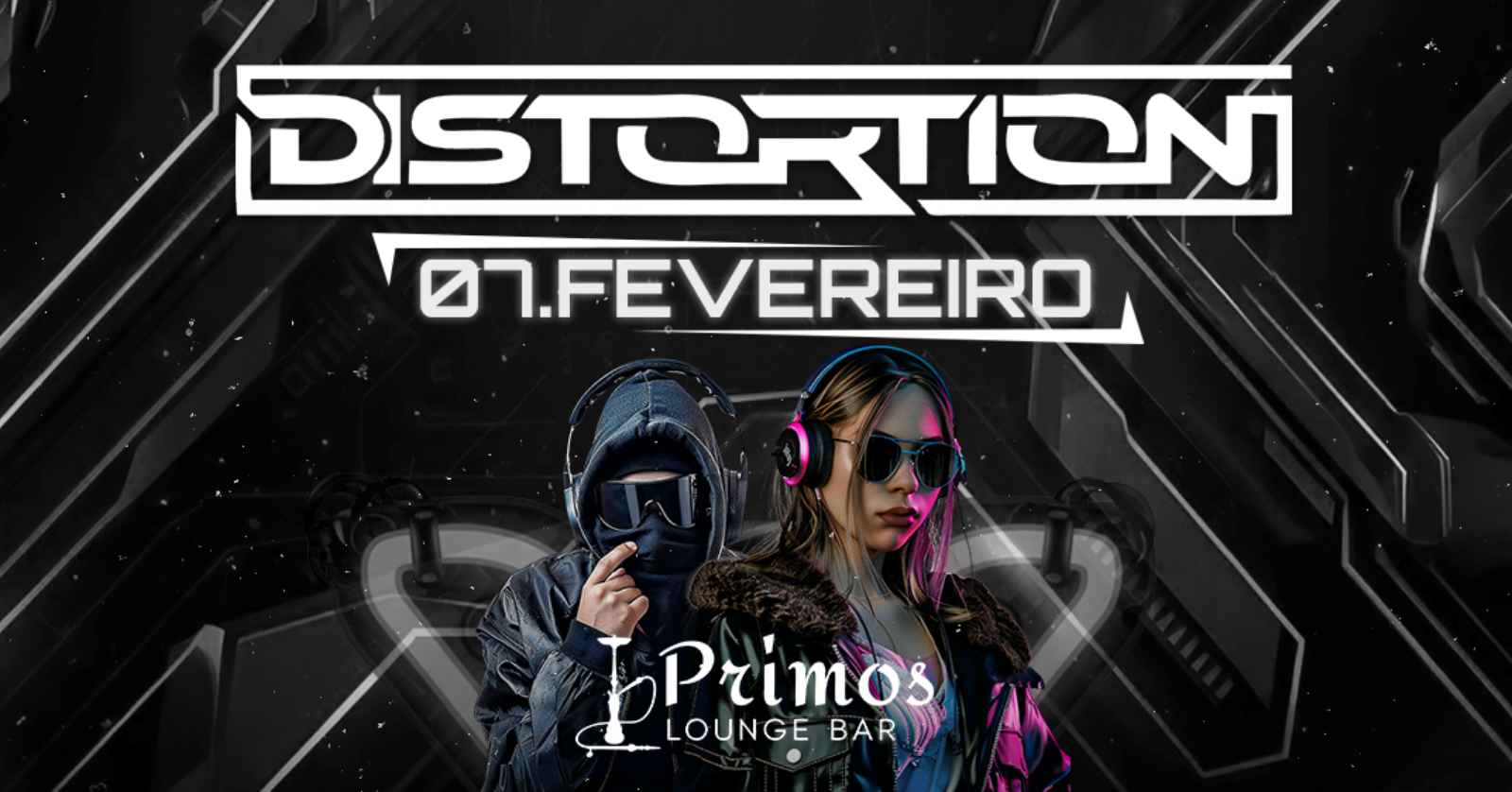 DISTORTION - 07/02 - PRIMOS LOUNGE BAR - São Paulo, SP