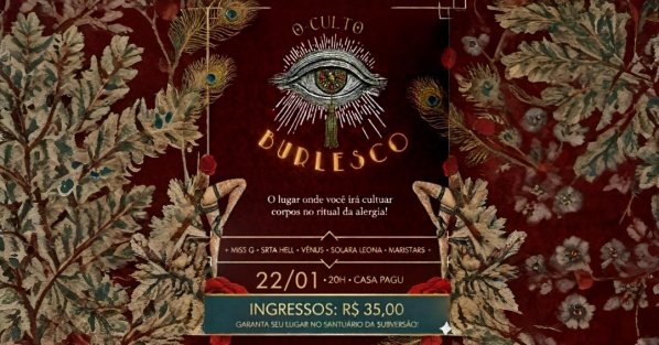 Imagem do evento O Culto Burlesco