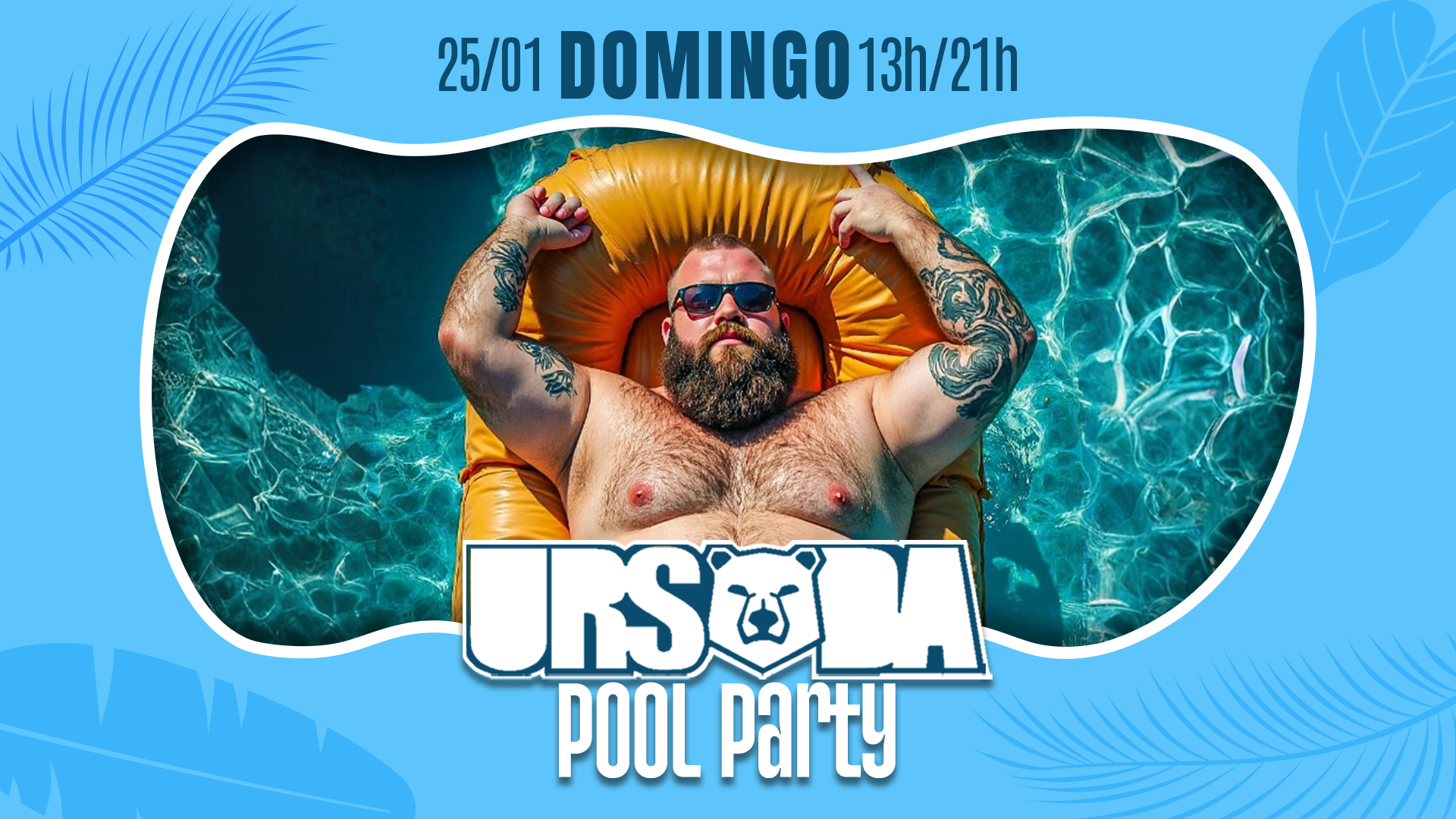 URSADA Pool Party 25/01 (DOMINGO) @ Piedade (PISCINA REDONDA) - Rio de Janeiro, RJ