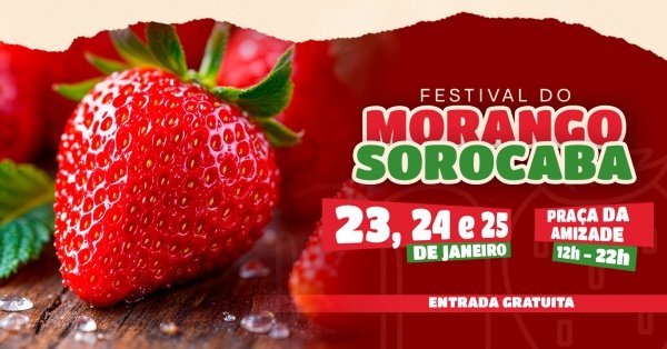 Imagem do evento FESTIVAL DO MORANGO DE SOROCABA