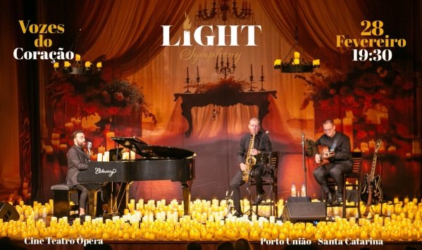 Imagem do evento Light Symphony - Vozes do Coração (28/2 às 19:30 - Abre portas 18:45)