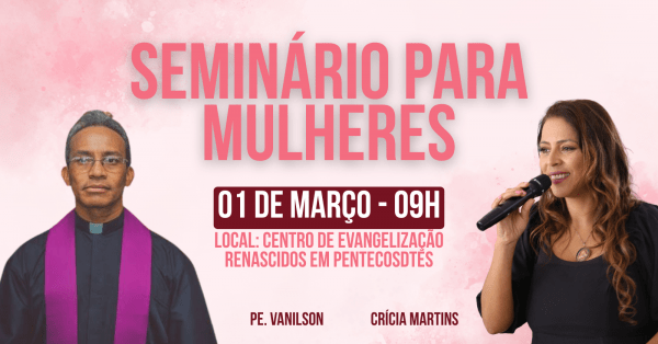 Imagem do evento SEMINÁRIO PARA MULHERES