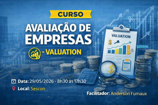 Imagem do evento CURSO AVALIAÇÃO DE EMPRESAS - VALUATION