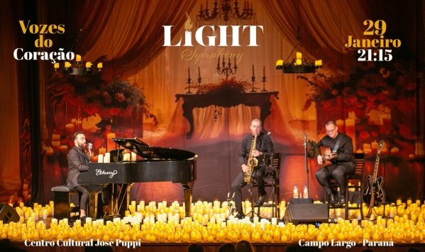 Imagem do evento Light Symphony - Vozes do Coração (29/1 às 21:15 - Abre portas 20:45)