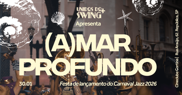 Imagem do evento Unidos do Swing no Cineclube Cortina | 30.01 | Lançamento do Tema 2026