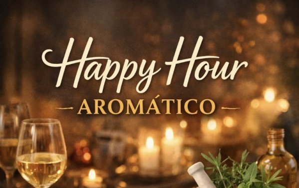 Imagem do evento Happy Hour Aromático & Culinário