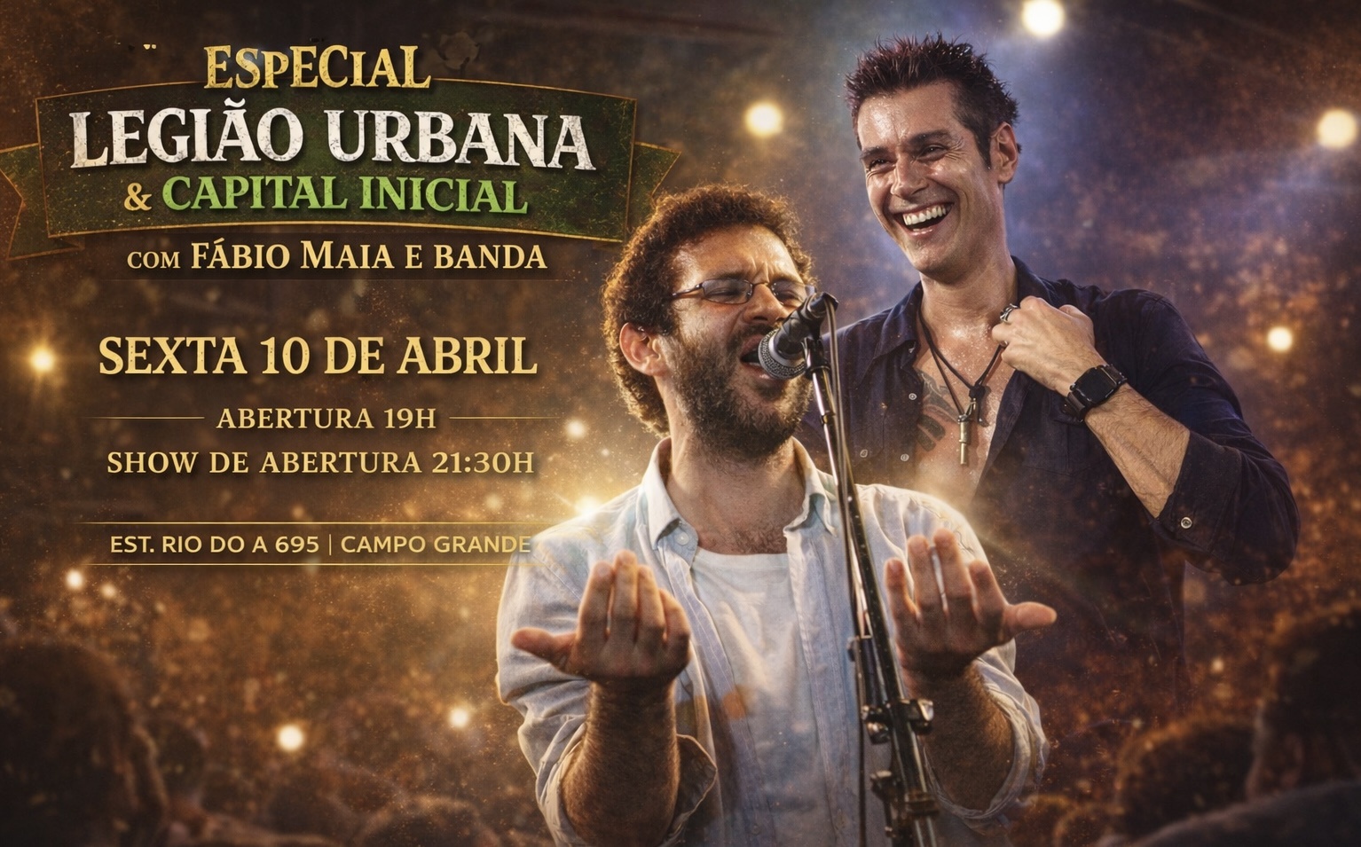 Especial Legião Urbana e Capital Inicial-Fabio Maio e Banda em Rio de Janeiro