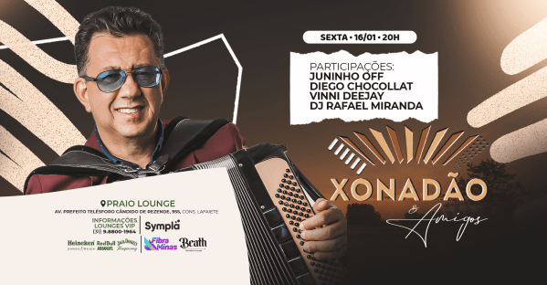 Imagem do evento XONADÃO TRIO PARADA DURA & AMIGOS