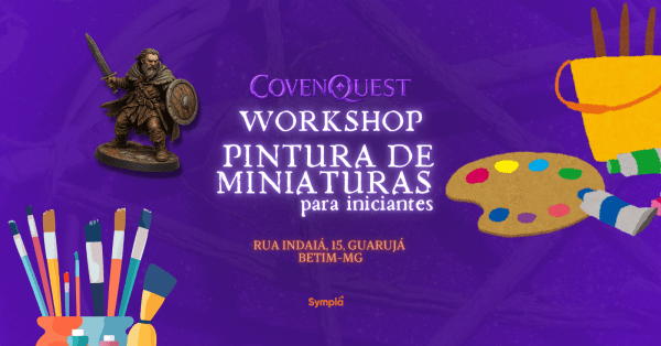 Imagem do evento Workshop Pintura de Miniaturas