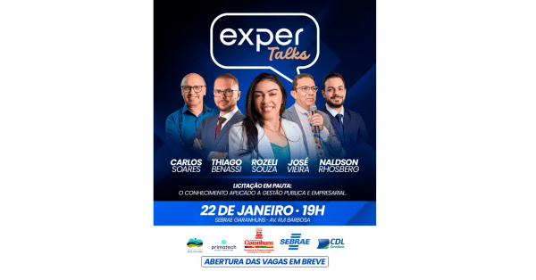 Imagem do evento Exper Talks - Garanhuns 