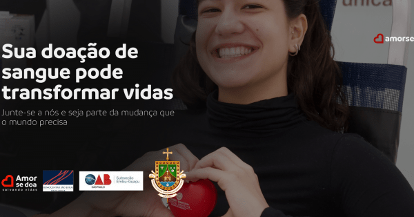 Imagem do evento Doação de Sangue na Paróquia Santa Terezinha do Menino Jesus com OAB Embu Guaçu - Dia 31/01