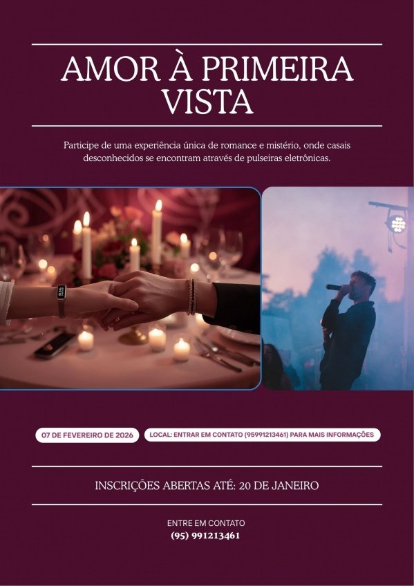 Imagem do evento Amor a primeira vista