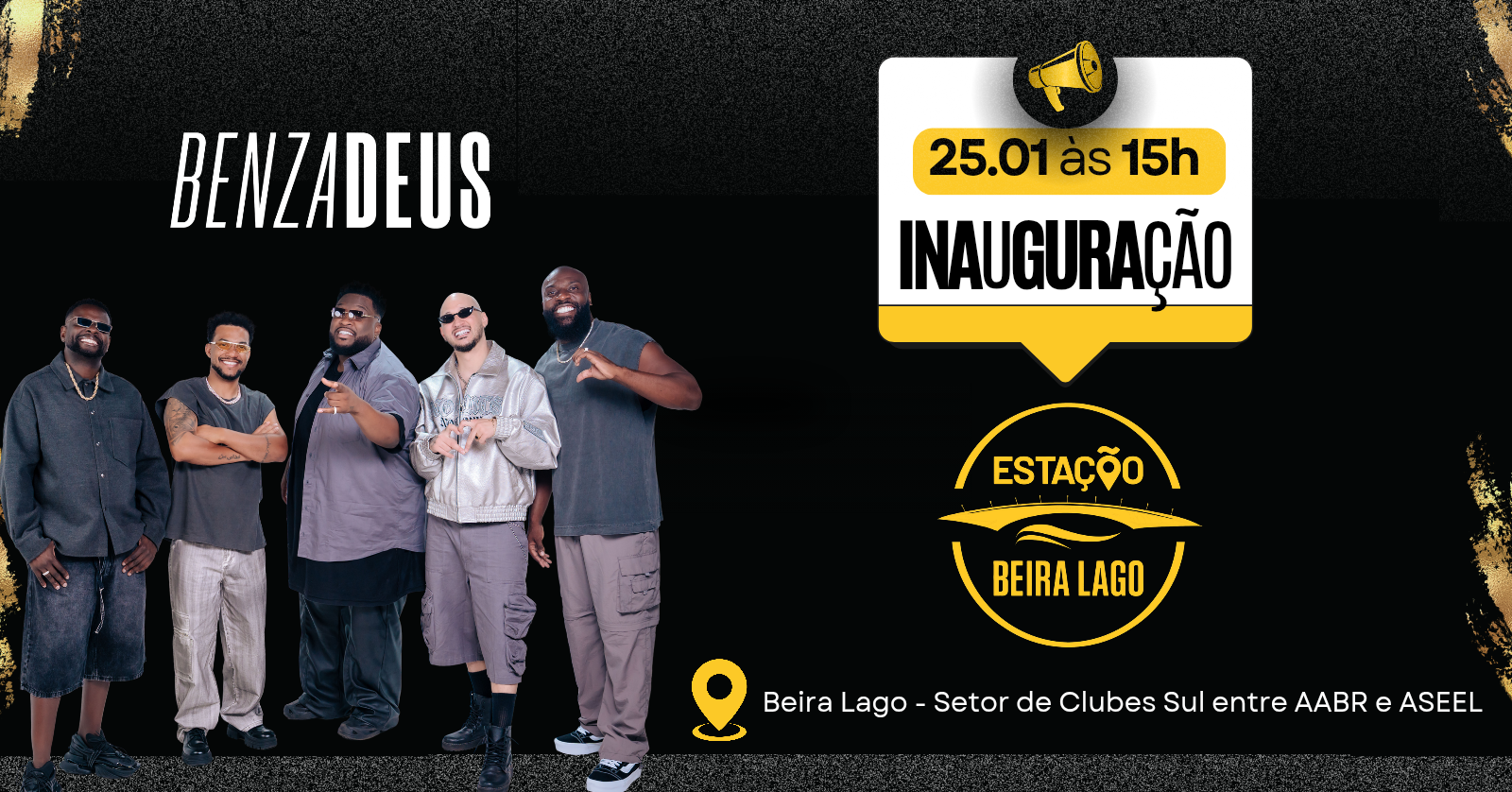 Inauguração Estação Beira Lago com Benzadeus - Brasília, DF