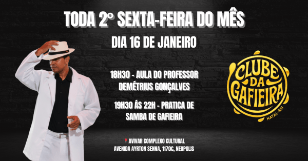 Imagem do evento Clube da Gafieira - 5° Edição