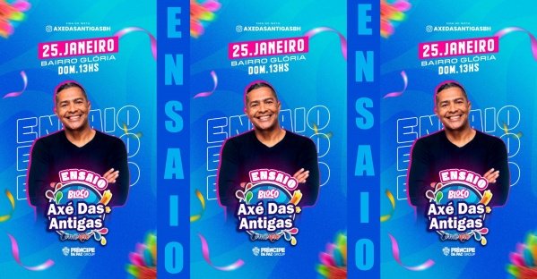 Imagem do evento ENSAIO BLOCO AXE DAS ANTIGAS