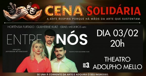 Imagem do evento Entre Nós - CENA SOLIDÁRIA