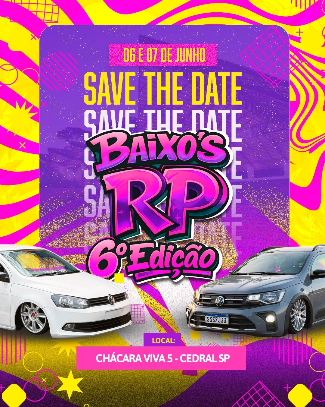Baixos RP 6º Edição - Cedral, SP