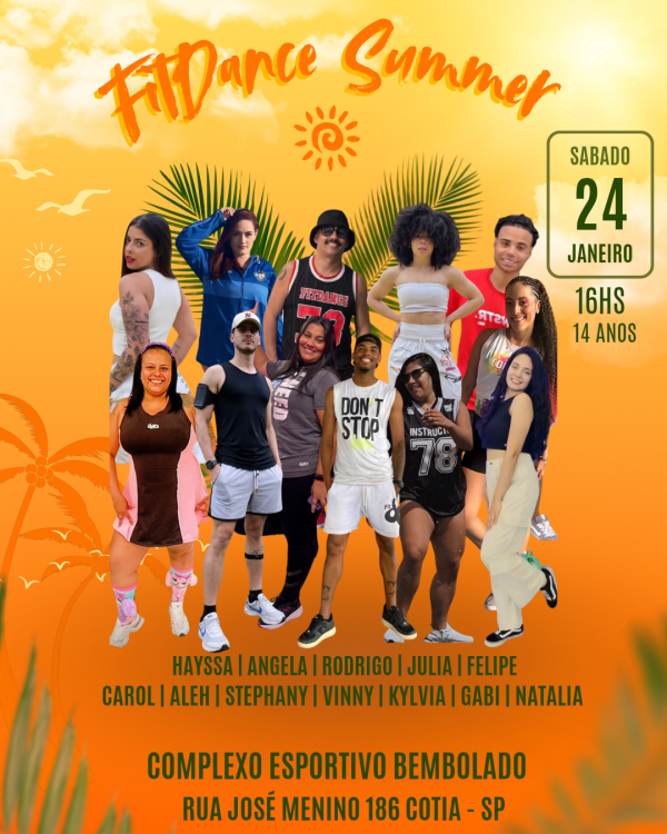 Imagem do evento FITDANCE SUMMER COTIA