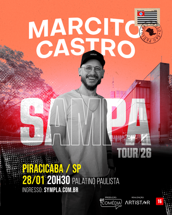 Imagem do evento MARCITO CASTRO em PIRACICABA - Stand up Comedy
