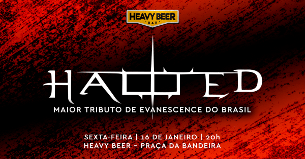 Imagem do evento HALLTED | TRIBUTO EVANESCENCE | HEAVY BEER