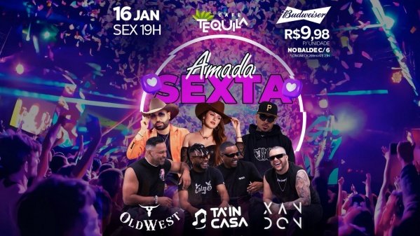 Imagem do evento Amada Sexta - Café Tequila