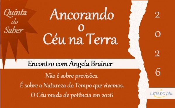 Imagem do evento Ancorando o Céu na Terra - Encontro com Ângela Brainer
