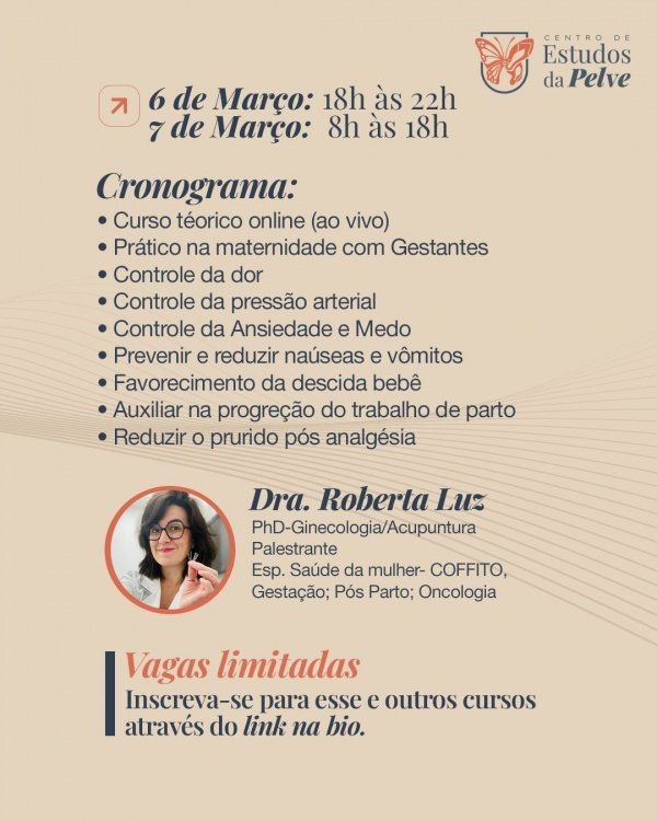 Imagem do evento AURICULO E STIPER NO TRABALHO DE PARTO