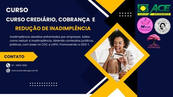 Imagem do evento Curso " Crediário, Cobrança  e Redução de Inadimplência"