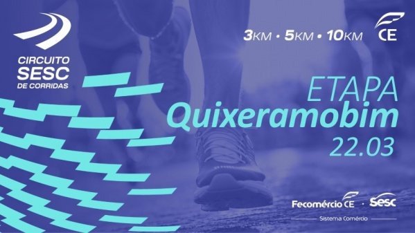 Imagem do evento CIRCUITO SESC DE CORRIDAS ETAPA QUIXERAMOBIM 2026 