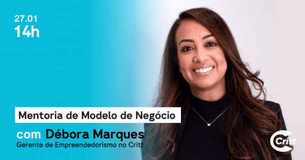Imagem do evento Mentoria Modelo de Negócios com Débora Marques - Edição Janeiro / 2026