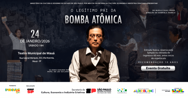 Imagem do evento O Legítimo Pai da Bomba Atômica - Mauá