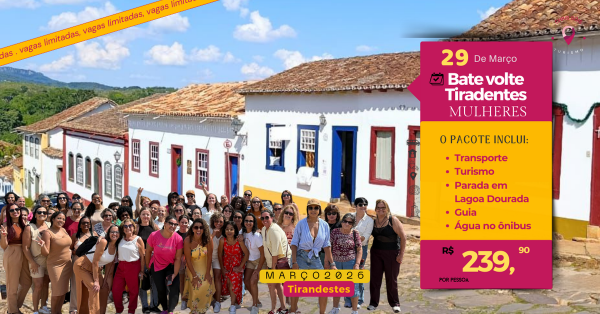 Imagem do evento Bate Volta Tiradentes + Bichinho