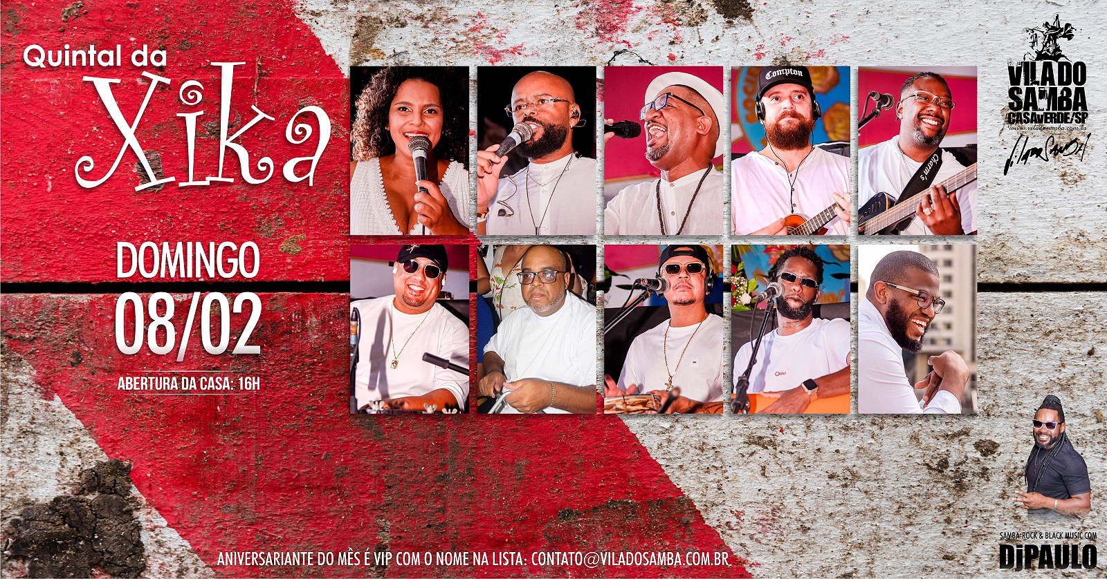 QUINTAL DA XIKA NA VILA DO SAMBA - São Paulo, SP